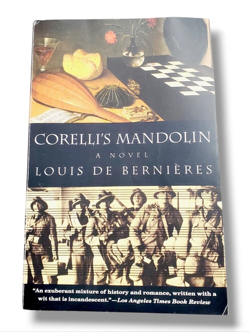 Corelli's Mandolin : A Novel by Louis de Bernieres (1995, Trade Paperback) Book